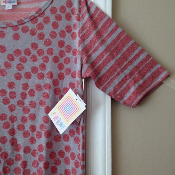 NEW LuLaRoe Julia Dots Form Fitting Knit M - Picture 6 of 8